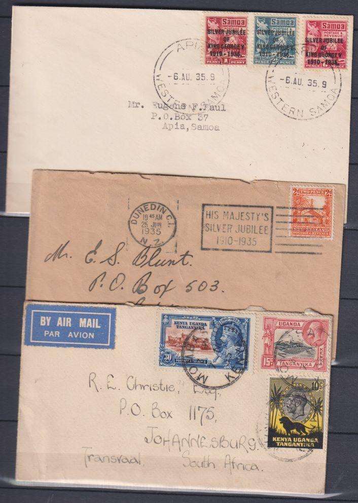 FANTASTIC COLLECTION OF KGV 1935 SILVER JUBILEE - MINT/USED/VARIETIES