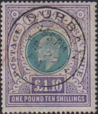 NATAL 1902 £1.10 KEV11 SOUND USED - SACC 125 CV R5500
