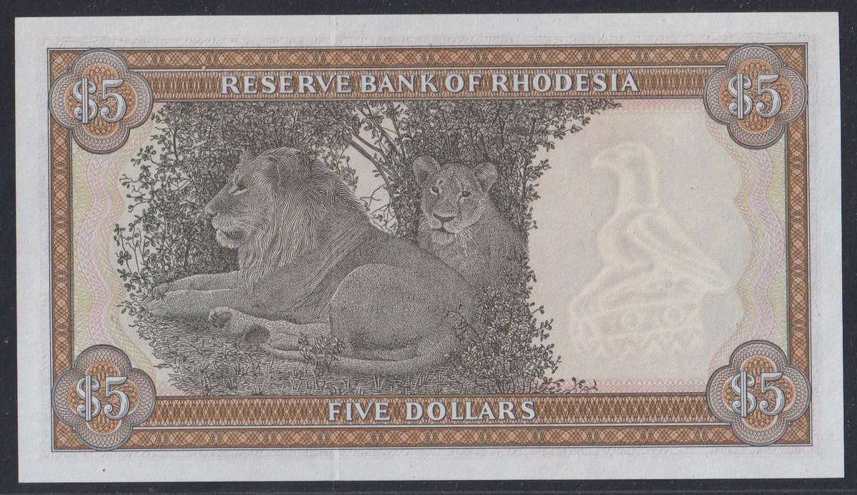 RHODESIA SET OF 1979 UNCIRCULATED BANKNOTES