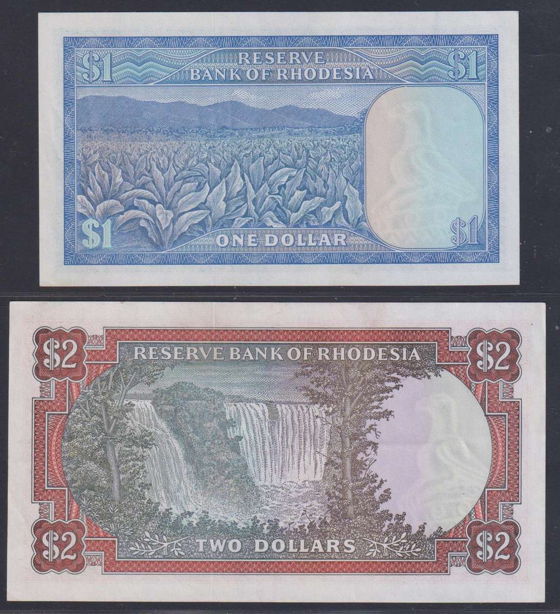 RHODESIA SET OF 1979 UNCIRCULATED BANKNOTES
