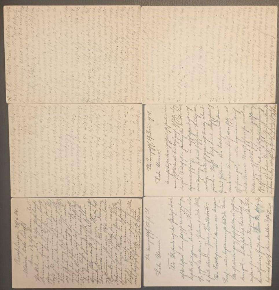 GERMANY WW1 ERA POSTCARDS, COVER, STAMPS