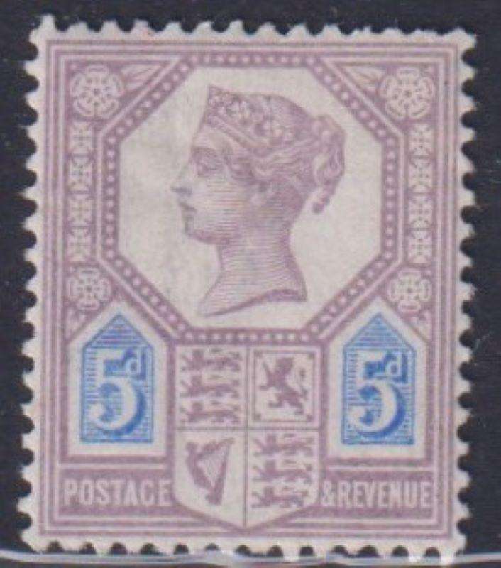 GB 1887 JUBILEE HINGED MINT