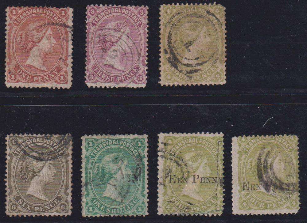 TRANSVAAL NICE QVIC LOT USED
