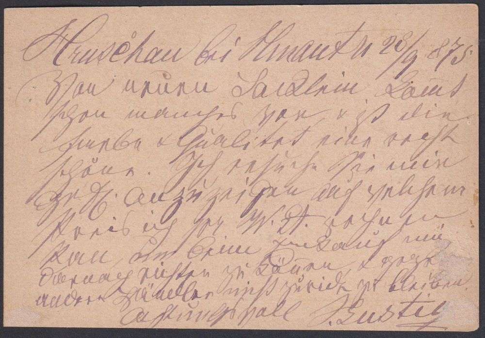 AUSTRIA, ITALY 1890 POSTAL STATIONERY CARDS - WRITTEN UP COLLECTION