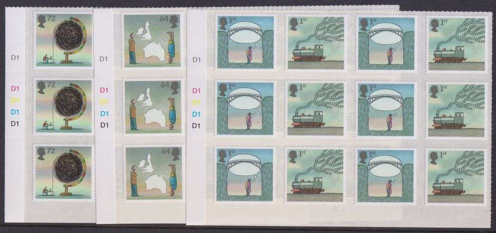 GREAT BRITAIN 2007 ISSUES, BLOCKS, PRESTIGE BOOKLETS, MIN SHEETS