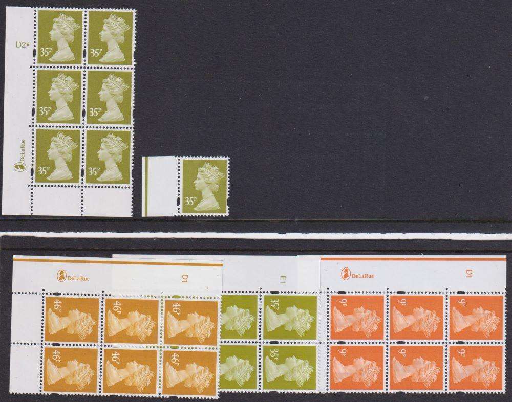 GREAT BRITAIN 2005 ISSUES, BLOCKS, BOOKLETS MIN SHEETS - HIGH FACE VALUE