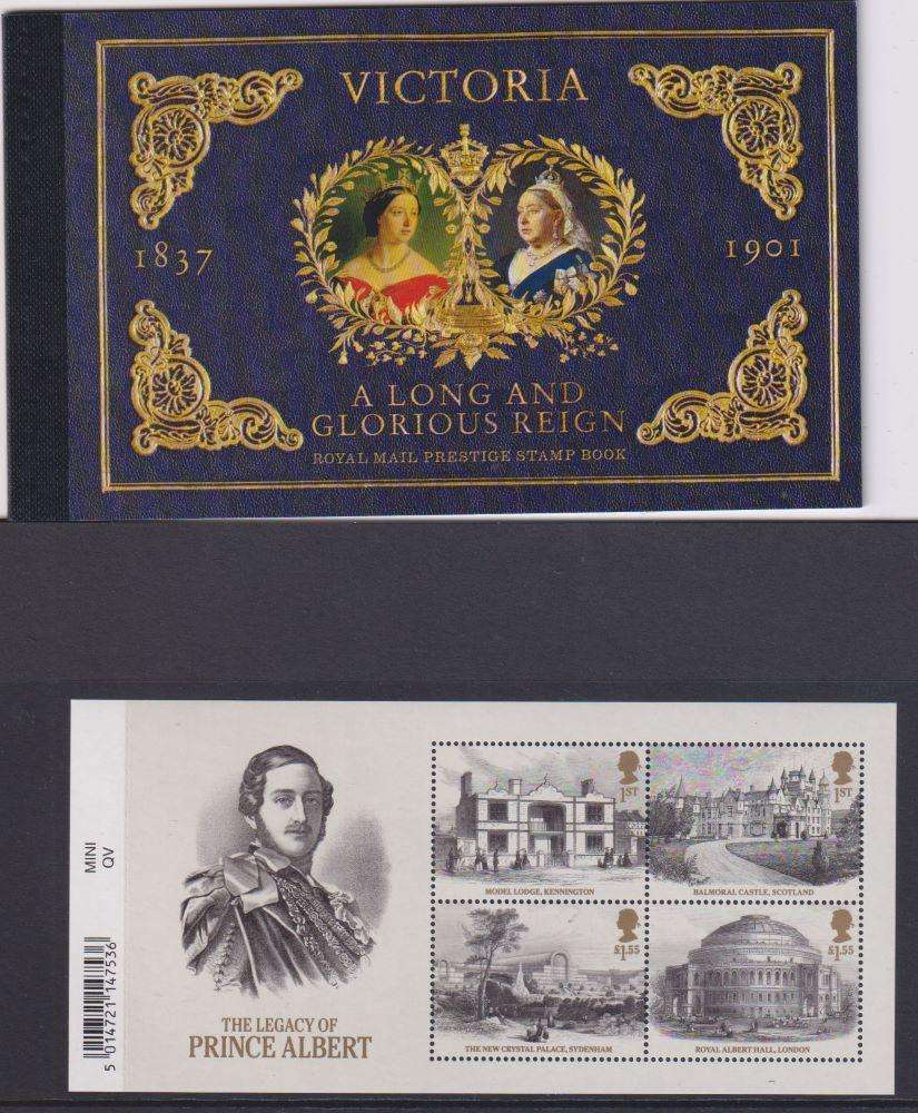 GREAT BRITAIN 2019 ISSUES, PRES PACKS, BOOKLETS, MIN SHEETS HIGH FACE VALUE