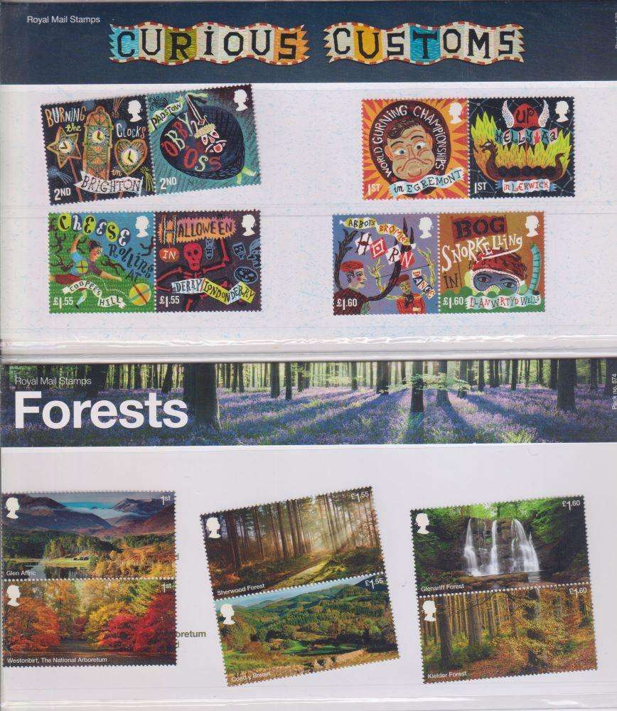 GREAT BRITAIN 2019 ISSUES, PRES PACKS, BOOKLETS, MIN SHEETS HIGH FACE VALUE