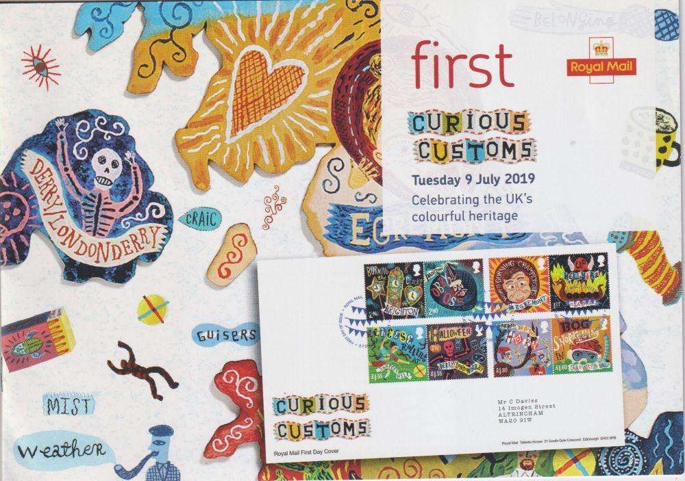 GREAT BRITAIN 2019 ISSUES, PRES PACKS, BOOKLETS, MIN SHEETS HIGH FACE VALUE