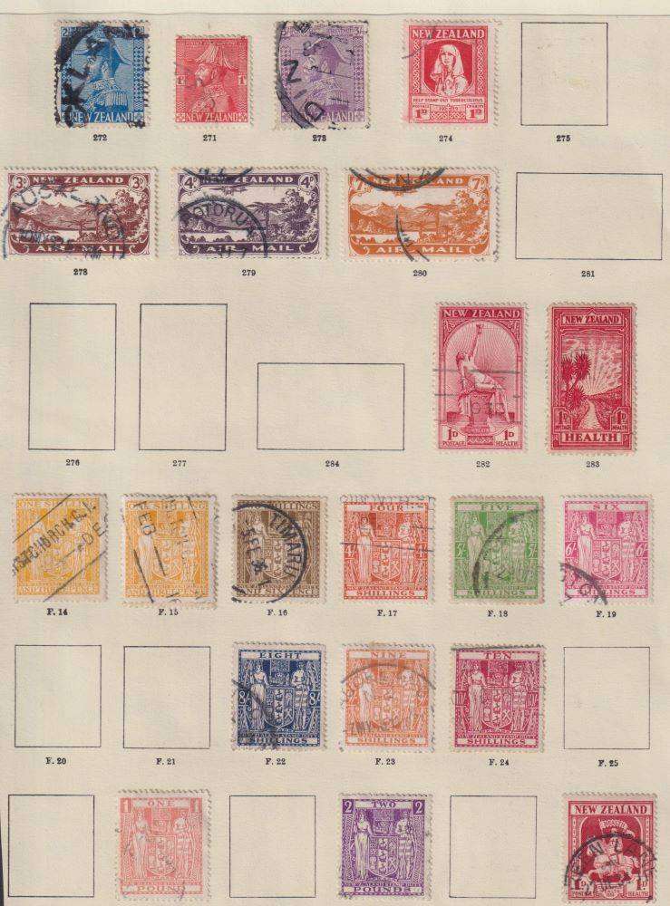 NEW ZEALAND OLD TIME EARLY LOT - HIGH CV