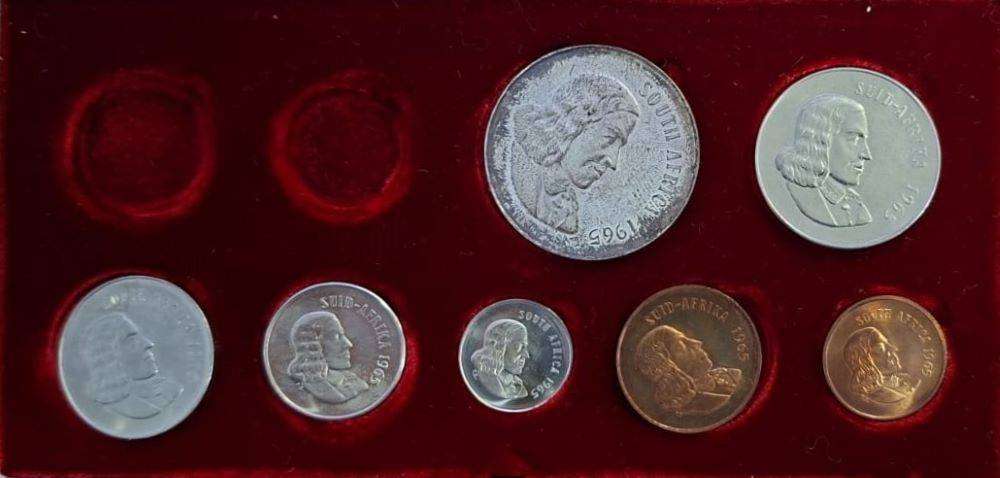 1965 LONG PROOF SET - NO GOLD