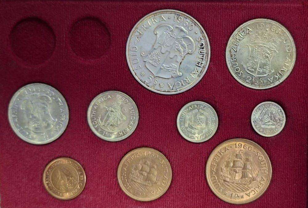 1960 LONG PROOF SET - NO GOLD