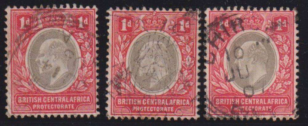 BCA - NYASALAND EARLY OLD COLLECTION ON PAGES