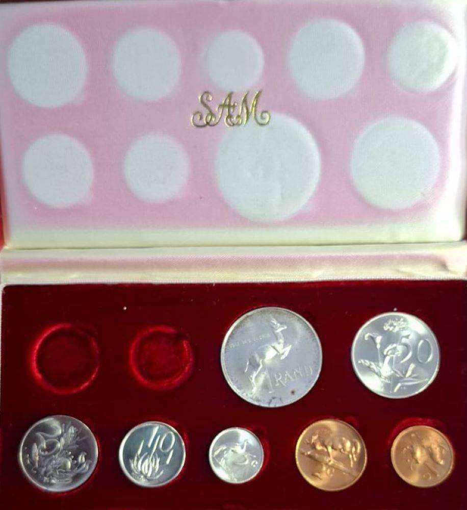 1965 LONG PROOF SET - NO GOLD