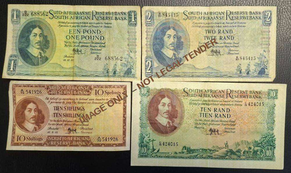COLLECTION OF MH DE KOCK BANK NOTES