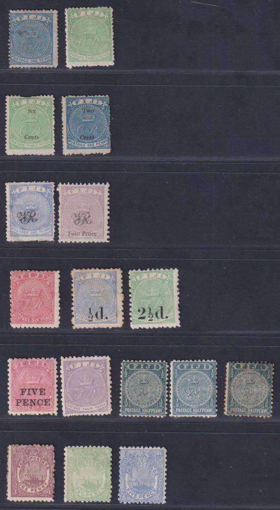 FIJI EARLY LOT MINT