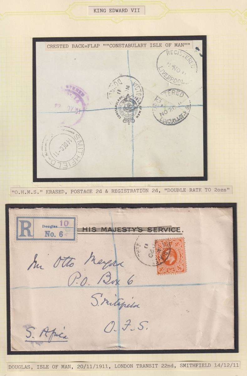 GREAT BRITAIN KEV11 SUPERB LOT OF COVERS & POSTCARDS