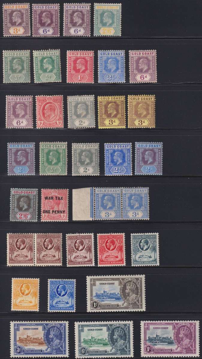 GOLD COAST SUPERB MINT KQVIC - KGV - HIGH CV