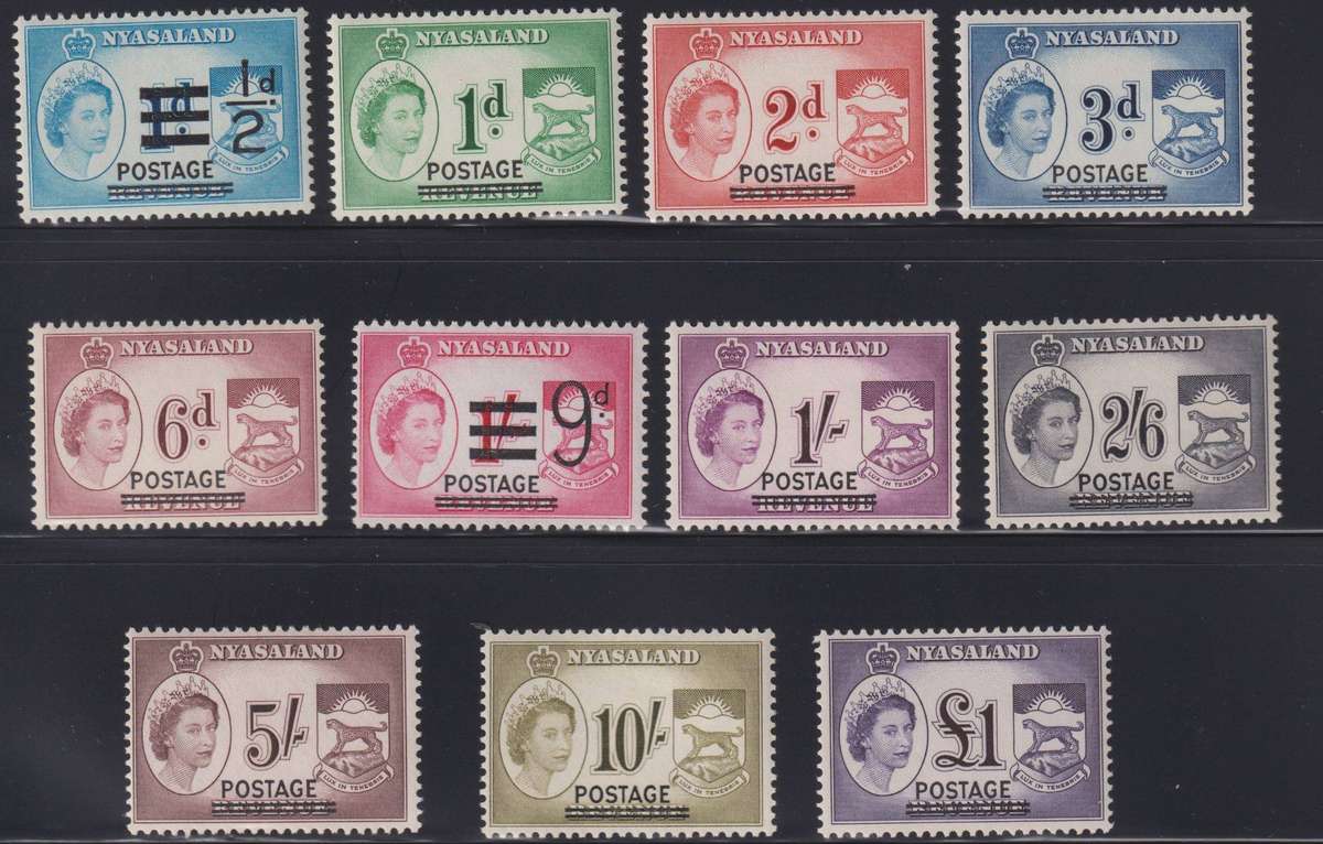 NYASALAND LOVELY MINT/UM LOT