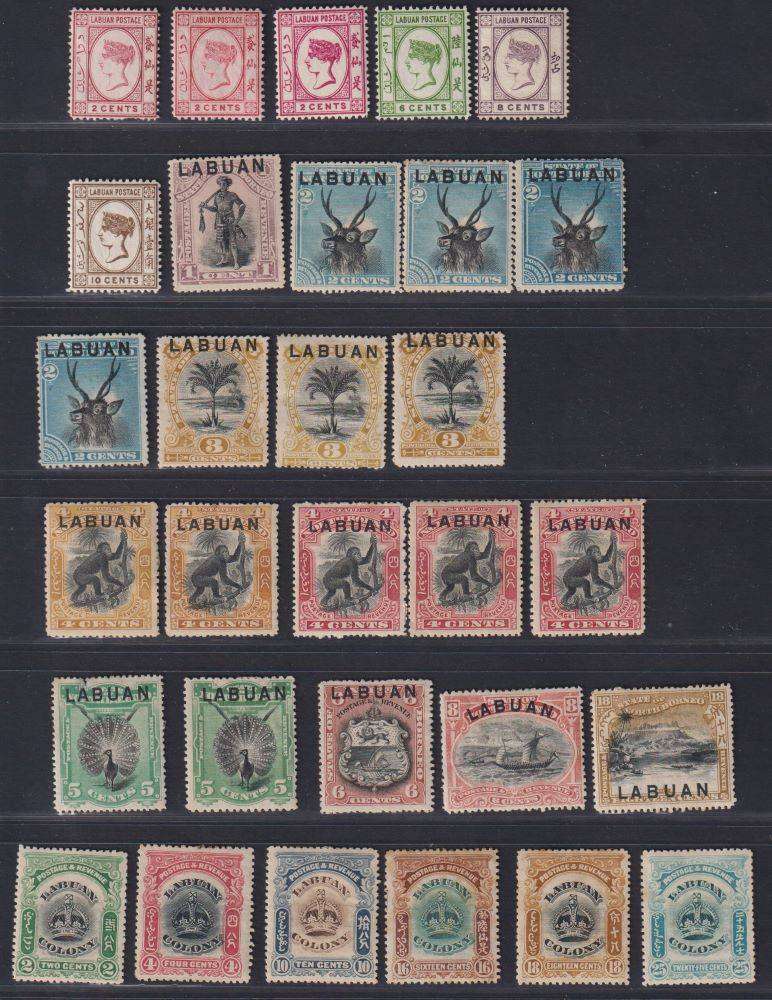 LABUAN UNUSED/MINT LOT