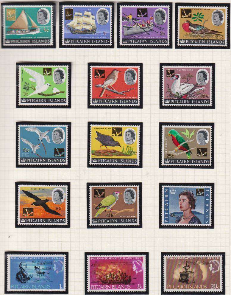 SWAZILAND, TRISTAN, IRELAND, GB, PITCAIRN UNMOUNTED MINT ON PAGES