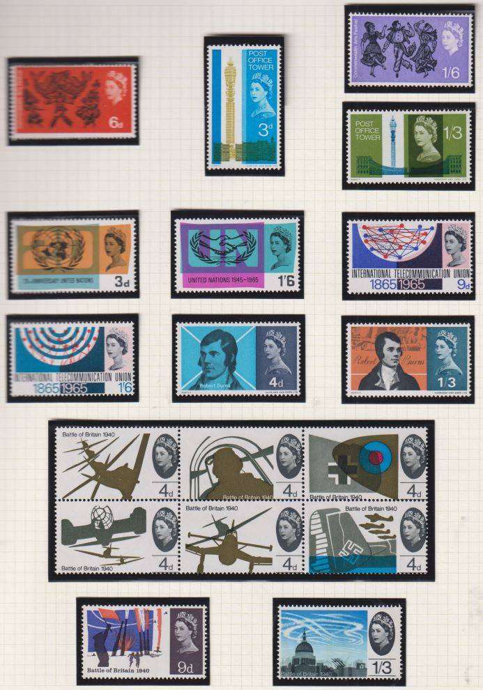 SWAZILAND, TRISTAN, IRELAND, GB, PITCAIRN UNMOUNTED MINT ON PAGES