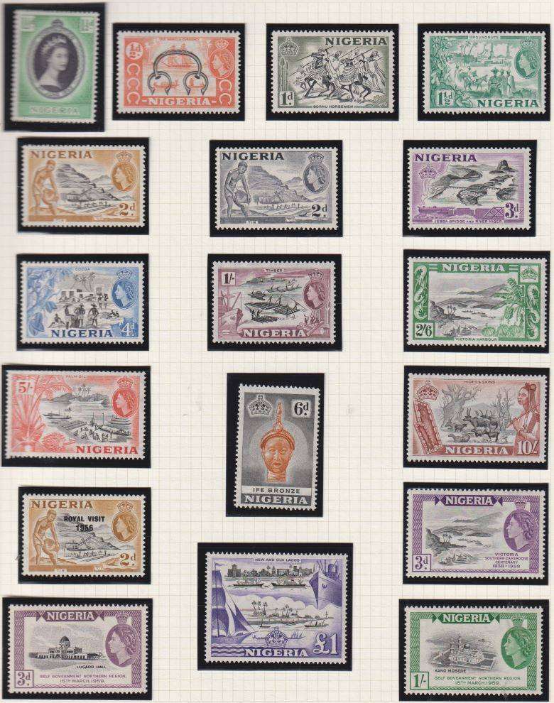 RHODESIA, ADEN (M/M), AUSTRALIA, NIGERIA UNMOUNTED MINT ON PAGES