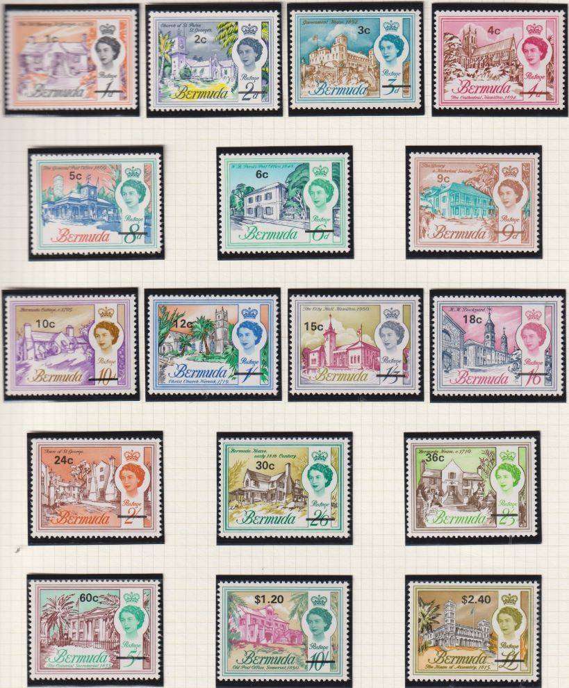 NORFOLK, PAPUA,VIRGIN ISLES, CAYMANS, BERMUDA  UNMOUNTED MINT ON PAGES