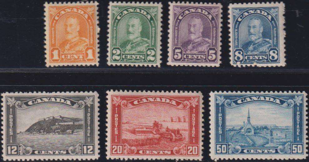 CANADA 1930-1 KGV VALUES TO 50c UM CV £145+