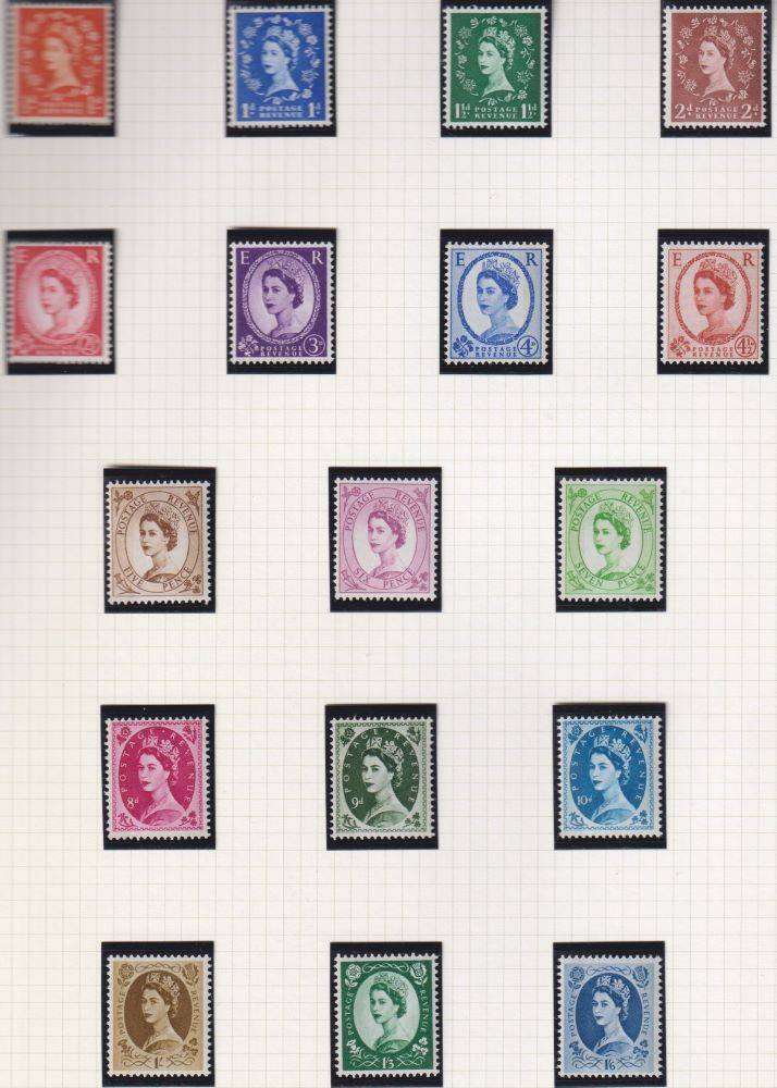 GREAT BRITAIN 1960'S/1970'S COMMEMS & DEFINS ON PAGES UNMOUNTED MINT