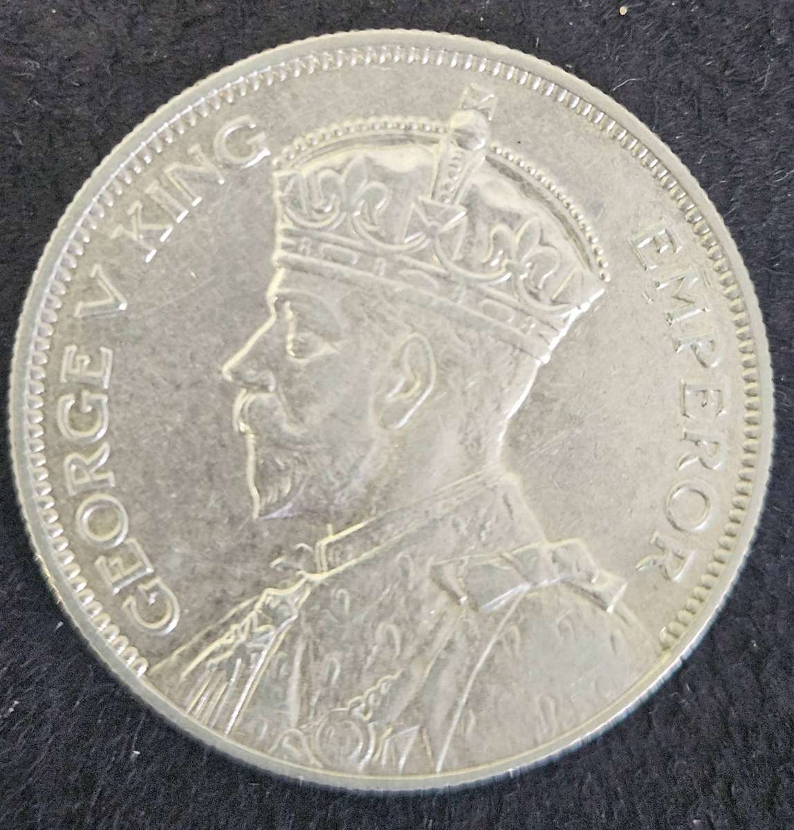 SOUTHERN RHODESIA - HALF CROWN SILVER COIN - 1934