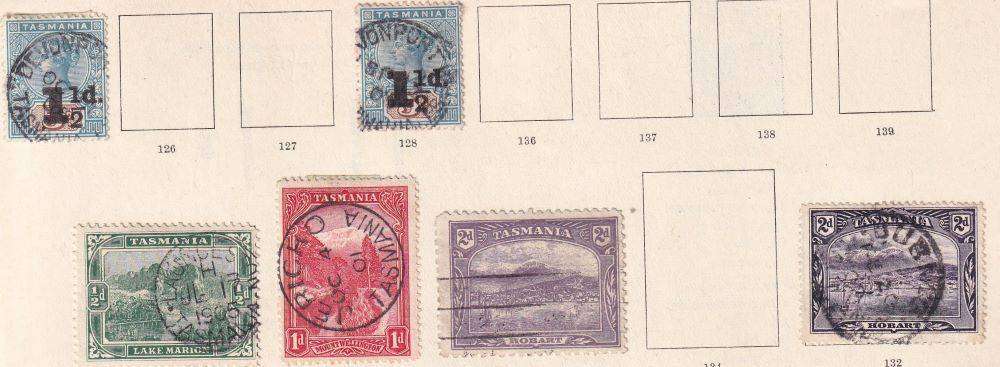 AUSTRALIAN STATES OLD TIME COLLECTION ON PAGES