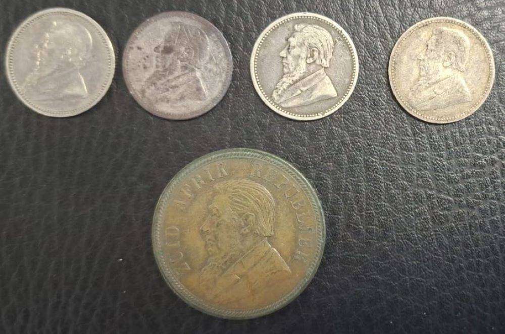 ZAR  6d Coin Collection & 1892 Penny