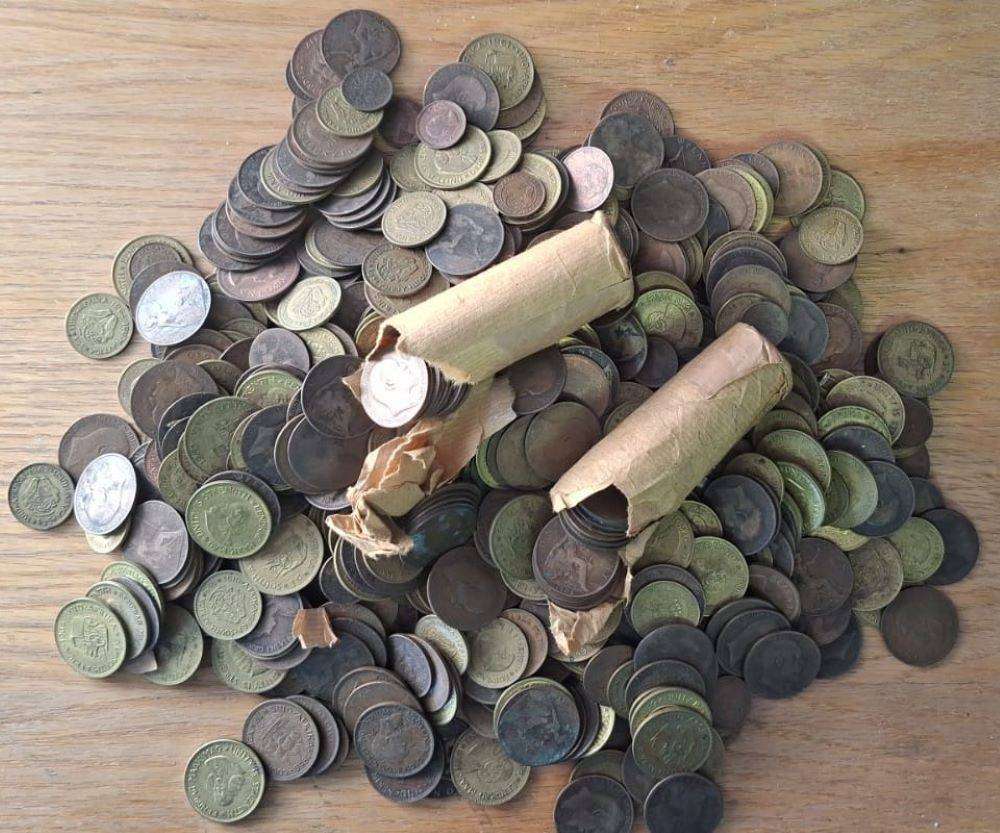 Collection of Pennies, Half Cent and One Cent Coins