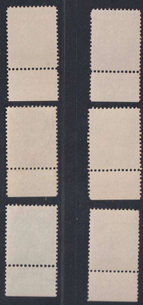 ISRAEL 1949 2nd COIN SET UNMOUNTED MINT WITH FULL TABS BALE CV US$80