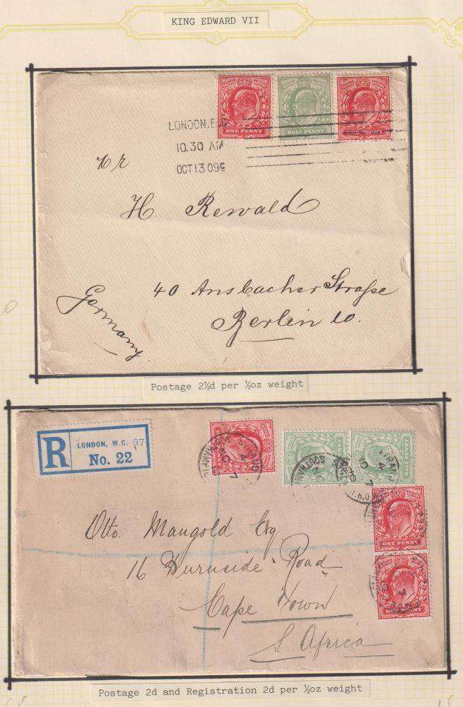 GREAT BRITAIN KEV11 WRAPPERS INCL ANGLO BOER WAR - WRITTEN UP