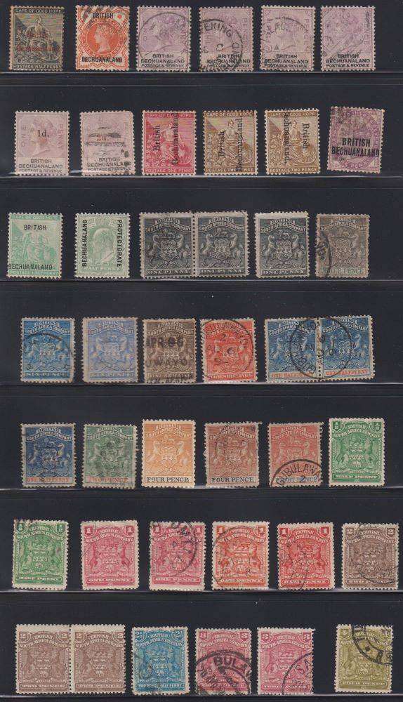 BECHUANALAND & RHODESIA MIXED LOT