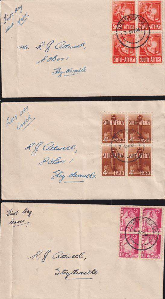 SA LARGE WARS - LOVELY LOT OF FDC'S & OTHERS - HIGH CV