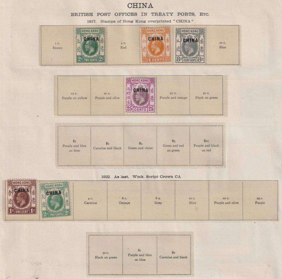 BRITISH COMMONWEALTH "C" COUNTRIES COLLECTION ON PAGES