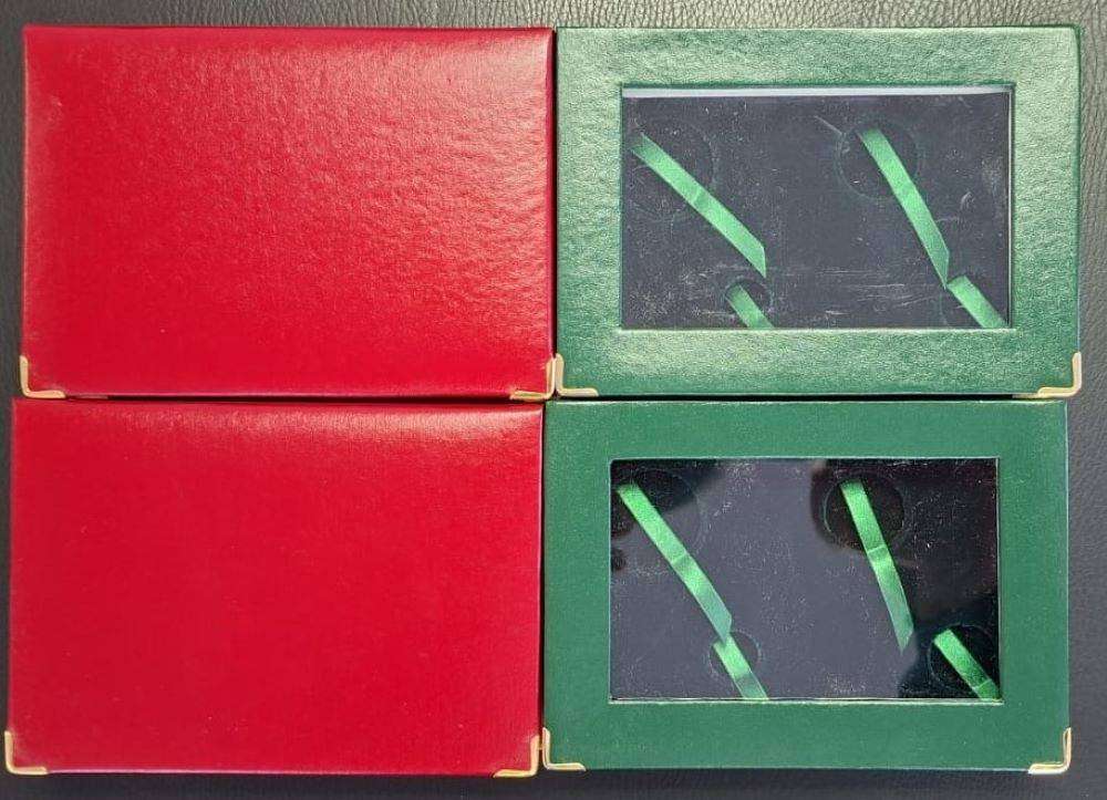 Empty Krugerrand Set Boxes - 4 boxes