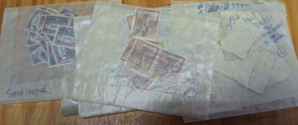 Collection of Loose RSA and Regions Used Stamps in Box