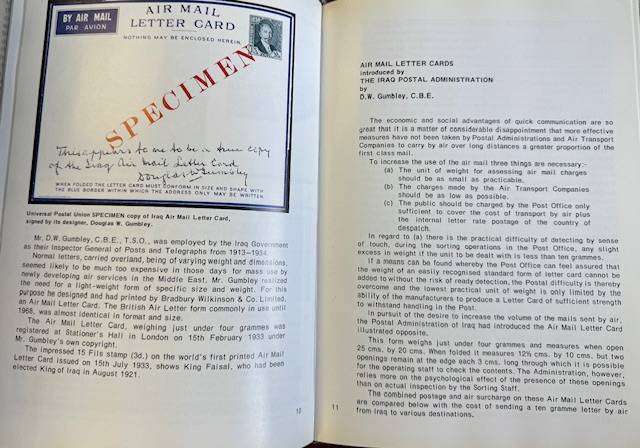 GREAT BRITAIN AEROGRAMMES PUBLICATION