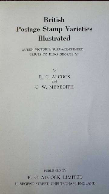 GREAT BRITAIN VARIETIES QVIC-KGV1 - A SUPERB BOOK