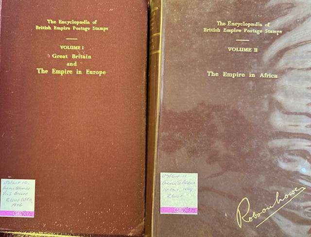 BRITISH EMPIRE ENCYCLOPAEDIA OF POSTAGE STAMPS VOL 1 & 11