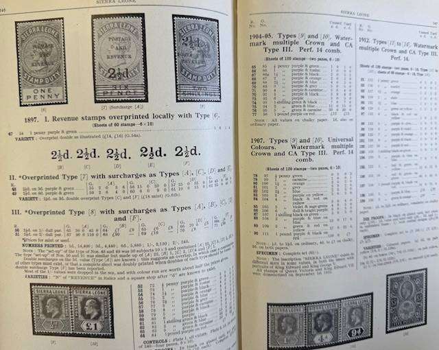 BRITISH EMPIRE ENCYCLOPAEDIA OF POSTAGE STAMPS VOL 1 & 11
