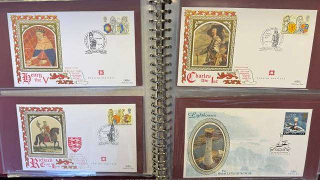 GREAT BRITAIN COLLECTION OF 48 SUPERB "SILK" COVERS 1998