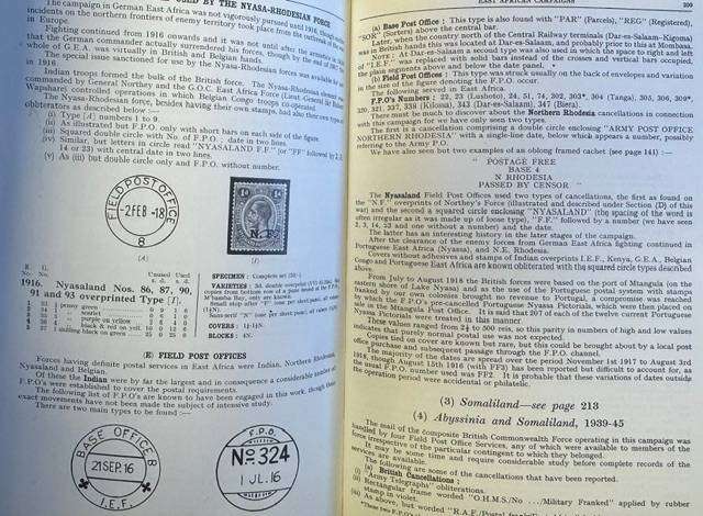 BILLIG'S PHILATELIC HANDBOOKS- 7 VOLUMES - SUPERB INFORMATION