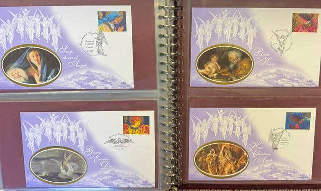 GREAT BRITAIN COLLECTION OF 48 SUPERB "SILK" COVERS 1998