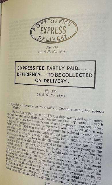 BRITISH POSTMARKS BY ALCOCK & HOLLAND