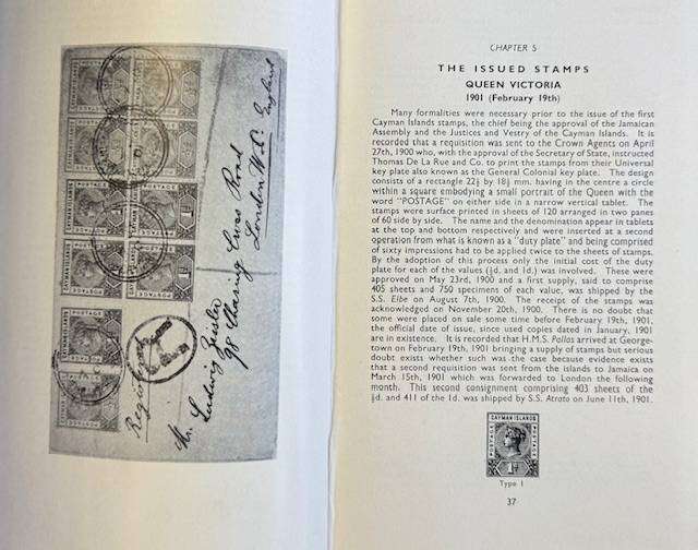 CAYMAN ISLANDS - STAMPS & POSTAL HISTORY PUBLICATION